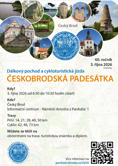 Plakát události Českobrodská padesátka