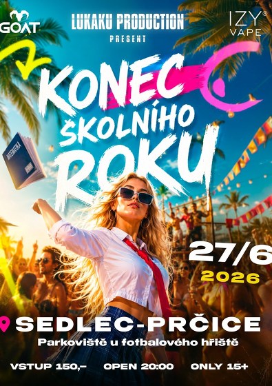 Plakát události Konec školního roku
