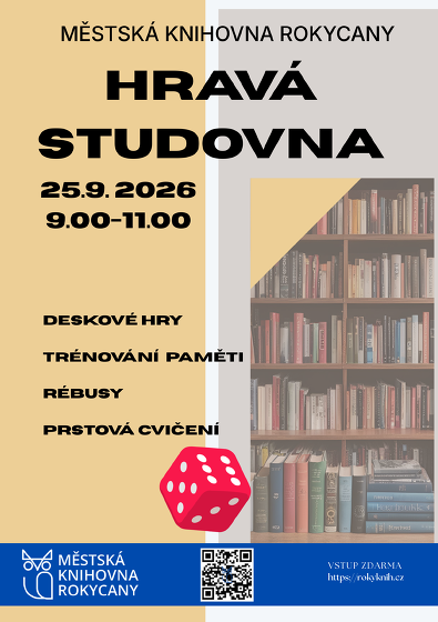 Plakát události Hravá studovna
