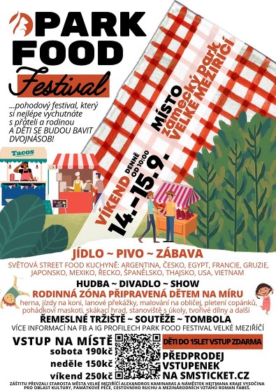 Plakát události Park Food Festival
