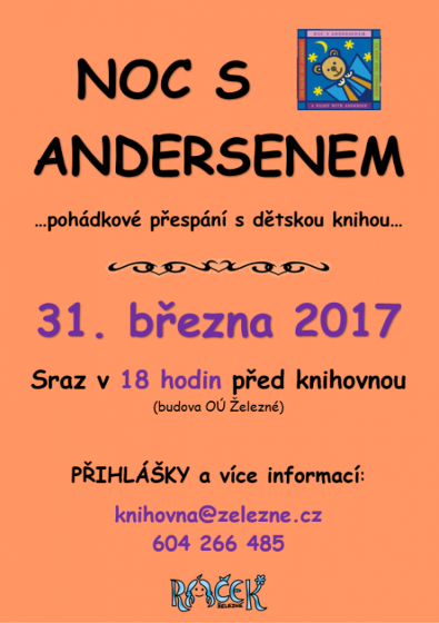 Plakát události Noc s Andersenem