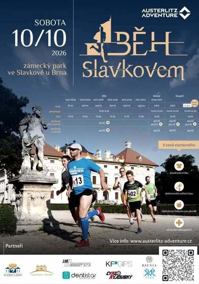 Plakát události Běh Slavkovem