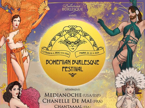 Plakát události Bohemian Burlesque Festival: Bohemian Cabaret Brno