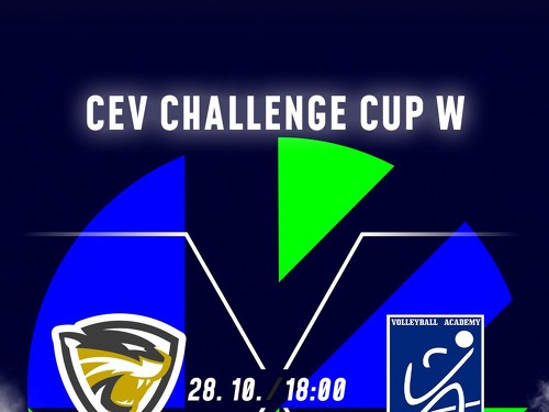 Plakát události CEV Challenge Cup W: Šelmy - Žilina