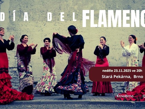 Plakát události Etno Brno 2025 – Día del Flamenco