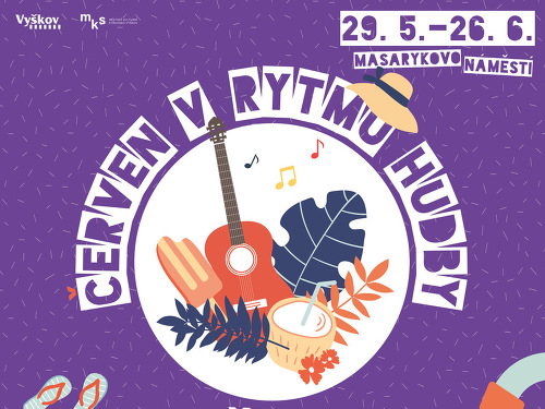 Plakát události Červen v rytmu hudby