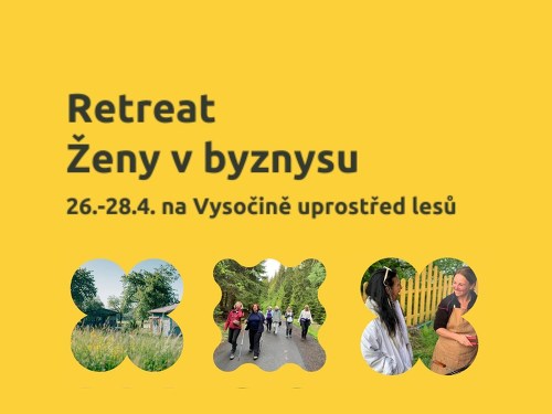Plakát události Retreat Ženy v byznysu 18.-20.10.