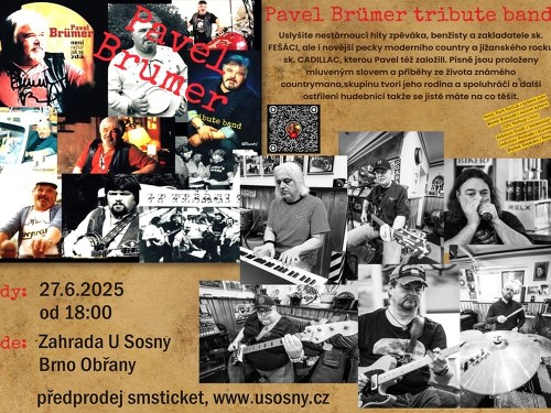 Plakát události Pavel Brümer tribute band
