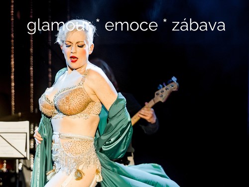 Plakát události Blue Burlesque Show: GLAMOUR