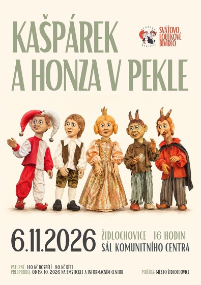 Plakát události Kašpárek a Honza v pekle