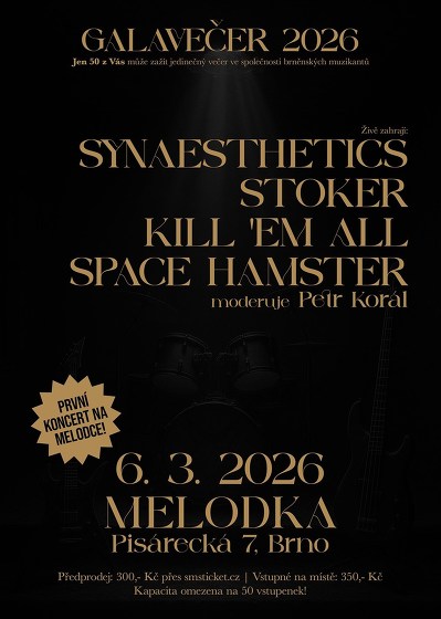 Plakát události Galavečer brněnských muzikantů 2026
