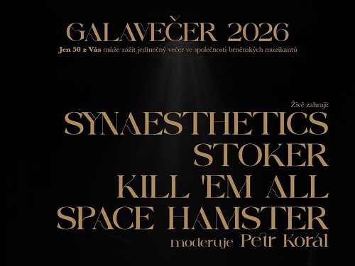 Plakát události Galavečer brněnských muzikantů 2026