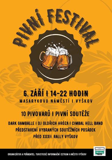 Plakát události Pivní festival