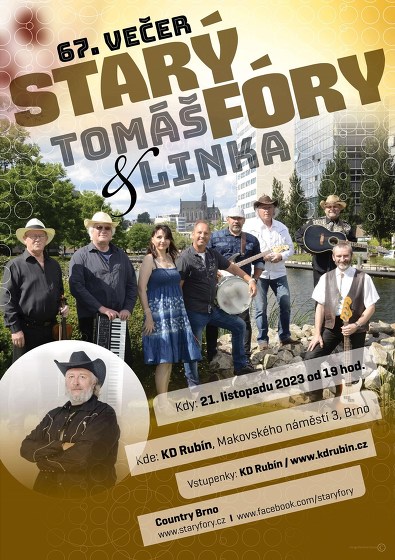 Plakát události Starý fóry a host Tomáš Linka