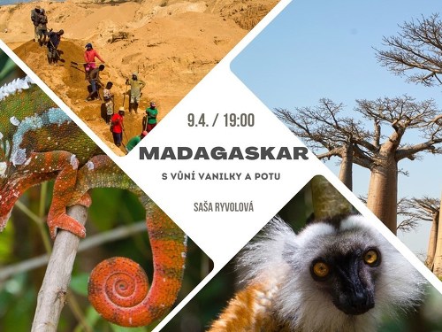 Plakát události Madagaskar s vůní vanilky a potu