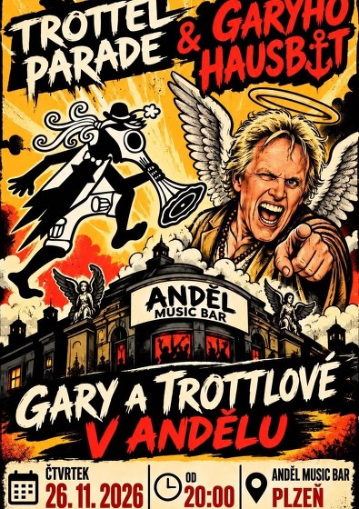 Plakát události Garyho Hausbót und Trottelparade