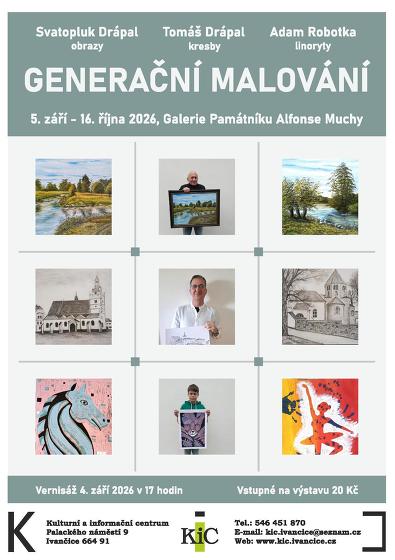 Plakát události Generační malování