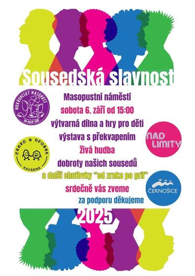 Plakát události Sousedská slavnost 2025