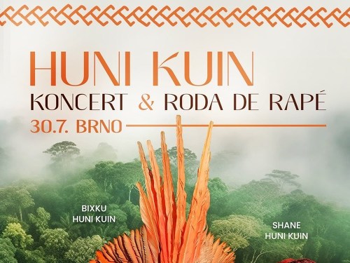 Plakát události Huni Kuin - Koncert & Roda de Rapé