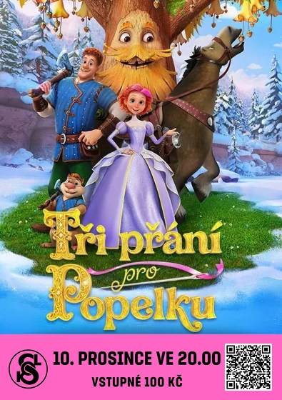 Plakát události Tři přání pro Popelku