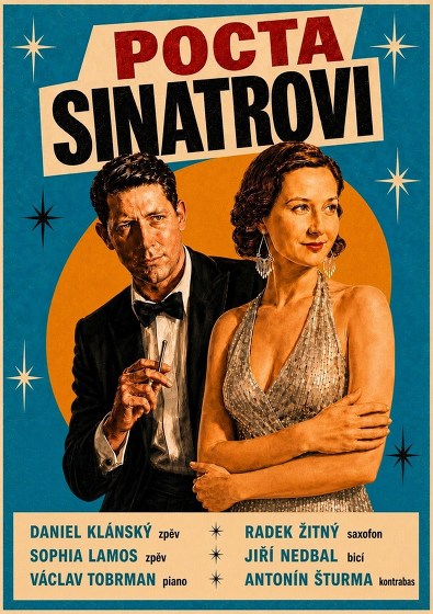 Plakát události Sinatra na zámku Mikulov