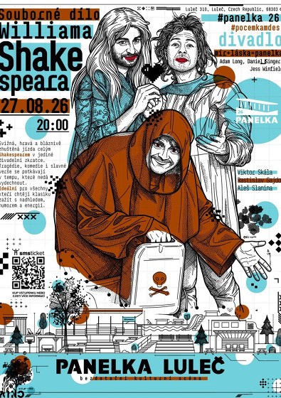 Plakát události Souborné dílo Williama Shakespeara (zkrácená verze)