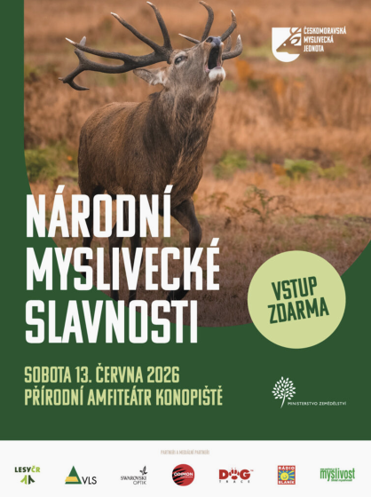 Plakát události Národní myslivecké slavnosti