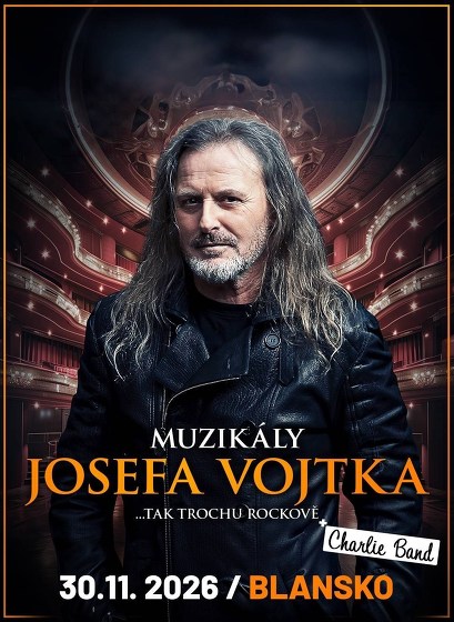 Plakát události Muzikály Josefa Vojtka v Blansku