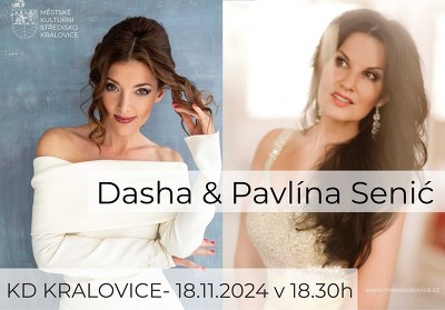 Plakát události Dasha a Pavlína Senič