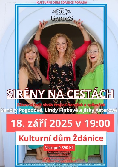 Plakát události Sirény na cestách