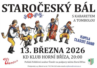 Plakát události Staročeský bál