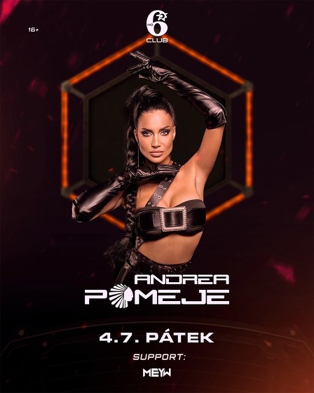 Plakát události Andrea Pomeje / Meyw