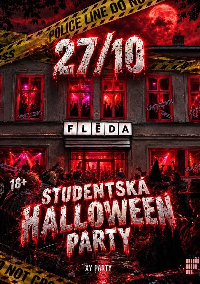 Plakát události Studentská Halloween Party