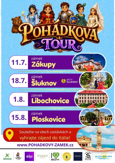 Plakát události Pohádková tour: zámek Ploskovice