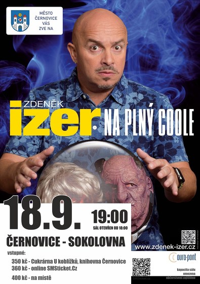 Plakát události Zdeněk IZER - Na plný coole