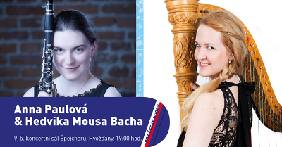 Plakát události Anna Paulová & Hedvika Mousa Bacha