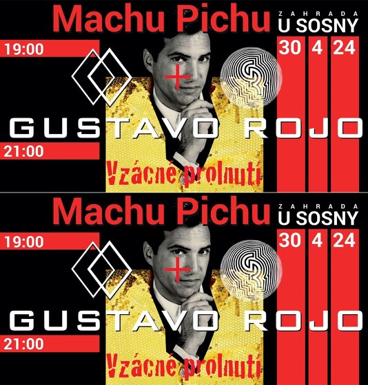 Plakát události Gustavo Rojo + Machu Pichu