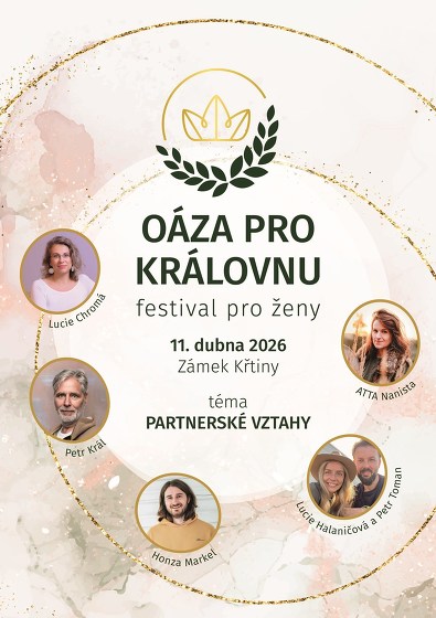 Plakát události Oáza pro Královnu