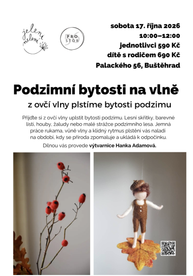 Plakát události Podzimní bytosti na vlně