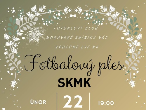 Plakát události Fotbalový ples SKMK