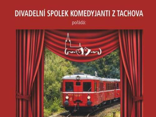 Plakát události Komedyjanti na kolejích - divadlo