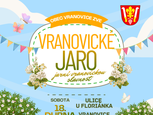 Plakát události Vranovické jaro