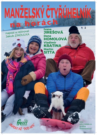 Plakát události Manželský čtyřúhelník na horách