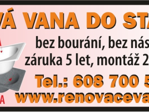 RENOVACE VAN akrylátovou vložkou