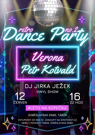 Plakát události Retro Dance Party