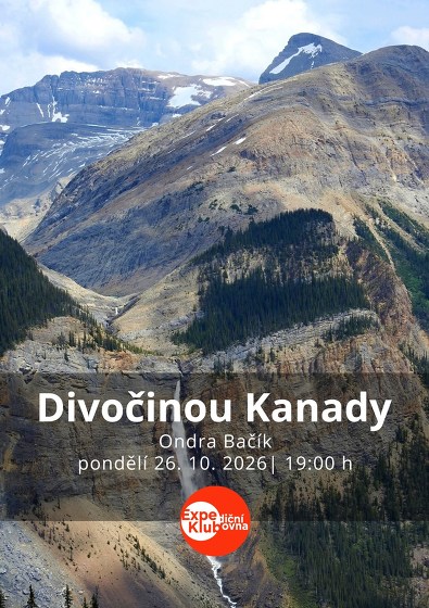 Plakát události Divočinou Kanady