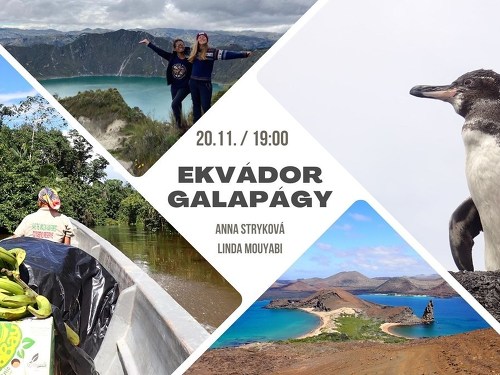 Plakát události Ekvádor a Galapágy