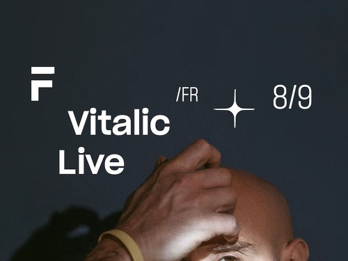 Plakát události Vitalic (FR)