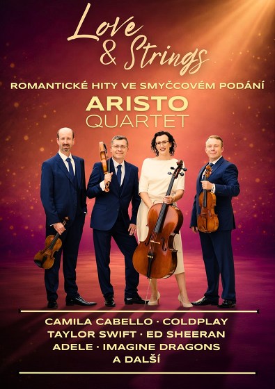 Plakát události Love & Strings - Aristo Quartet
