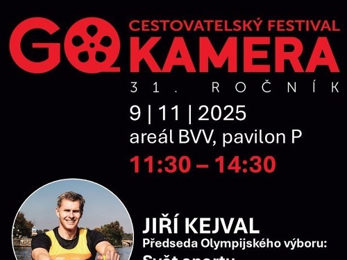 Plakát události Go Kamera 2025 | Jiří Kejval, Jakub Horák